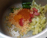 A picture of step 2 of சௌச்சௌ சாம்பார் (Chow chow sambar recipe in tamil).