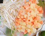 Hình bước làm 2 của món Cháo nấm hầm sen