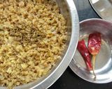 A picture of step 1 of Rajasthani dal.