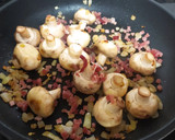 Foto del paso 1 de la receta: Champiñones con espinacas