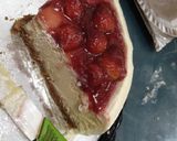 Foto langkah ke 11 dari resep Strawberry new york cheesecake.