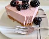 Cara Membuat Blackberry cheesecake 5