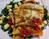 Foto del paso 2 de la receta: CANELONES A La Napolitana sobre Cama de Espinacas y Mozzarella💗