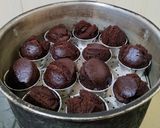 Foto langkah ke 8 dari resep Bolu Kukus Coklat Gluten Free.