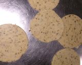 A picture of step 2 of Farsi puri Traditional diwali snack.