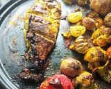 গ্রিলড গার্লিক ভেটকি ফিস (grilled garlic bhetki fish recipe in Bengali) রেসিপির ধাপ 6 ছবি