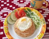 Foto langkah ke 3 dari resep Nasi Goreng Saus Tiram Simpel.