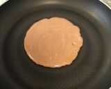 Foto del paso 2 de la receta: Pancakes proteicos chocolate - panqueques (con harina)