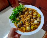 Hình bước làm 4 của món Cút lộn xào me