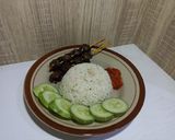 Foto langkah ke 4 dari resep Sate Ati Ampela Goreng.