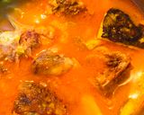 A picture of step 7 of Olives with fish head stew.