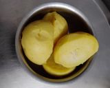 A picture of step 1 of Aloo Paratha.