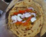Grilled Leftover veg frankie recipe step 4 photo