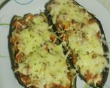 Foto del paso 8 de la receta: Berenjena rellena en el microondas 🍆