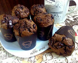 Foto langkah ke 5 dari resep Muffin coklat simpel super nyoklattt.