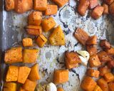 A picture of step 2 of Roasted Butternut Soup.