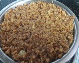 A picture of step 2 of Milk cake from leftover ghee.