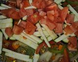 A picture of step 5 of Chicken Meatballs in Vegetable Sauce.