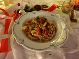Reginette ai funghi porcini e pomodorini