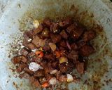 Foto langkah ke 3 dari resep Sate Sapi Goreng.