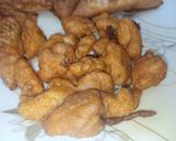A picture of step 3 of Chicken pakora.