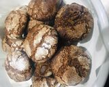 Foto del paso 9 de la receta: Galletas craqueladas de chocolate 🍫♥️