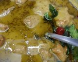 A picture of step 9 of Egg pakora kadhi.