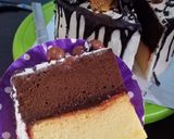 Foto langkah ke 7 dari resep Lapis Ekonomis Base Cake Ulang Tahun.