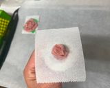 A picture of step 3 of Valentines Flower Cookies.