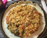 Foto del paso 5 de la receta: Tarta cremosa de pollo y verduras