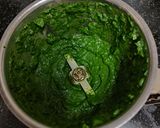 A picture of step 6 of Palak Paneer Methi Matar Saag --- Protein Rich Subji With Seasonal Greens.