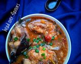 A picture of step 3 of Catfish peppersoup.