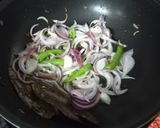 A picture of step 2 of Hyderabadi dum biryani.