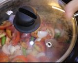 A picture of step 2 of Paneer Angara.