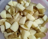 Foto del paso 1 de la receta: Tortilla de papas y espinaca !