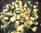 Une image de l'étape 3 de Gratin de courgettes/bacon à la cancoillotte.