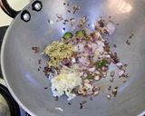 A picture of step 3 of Cauliflower and Moong Dal Curry.
