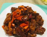 A picture of step 8 of Sweet and sour pork.