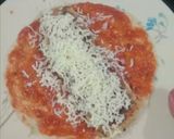 A picture of step 3 of Veg. Frankie with homemade Tortillas.