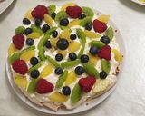 Pavlova torta recept fázis 5 fotója