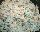 A picture of step 9 of Egg Fried Rice.