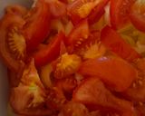 Lecsó sonkával,szalonnával,tojással 🧅🫑🍅🥓🥩🥚🍞 recept fázis 2 fotója