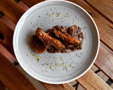 Foto del paso 10 de la receta: Solomillos de pollo y patatas en salsa de olivada