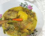 Gambar langkah 5 resipi Itik Salai Masak Lemak.