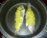 Foto langkah ke 4 dari resep Ikan Kerapu Cabai Hijau Panggang Teflon.