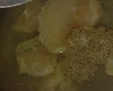 A picture of step 2 of Chicken Soup.