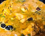 A picture of step 1 of Peri peri chicken with gravy.