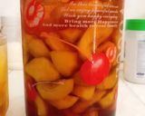 Hình bước làm 1 của món Trà đào