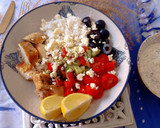 Foto del paso 7 de la receta: 🇬🇷💙Greek Salad Bowl // Bol de ensalada griega