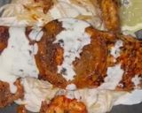 Foto del paso 2 de la receta: Pasta con gambas y salmón